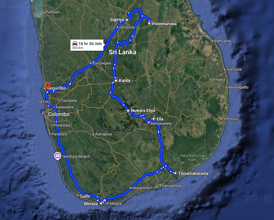 sri lanka tour