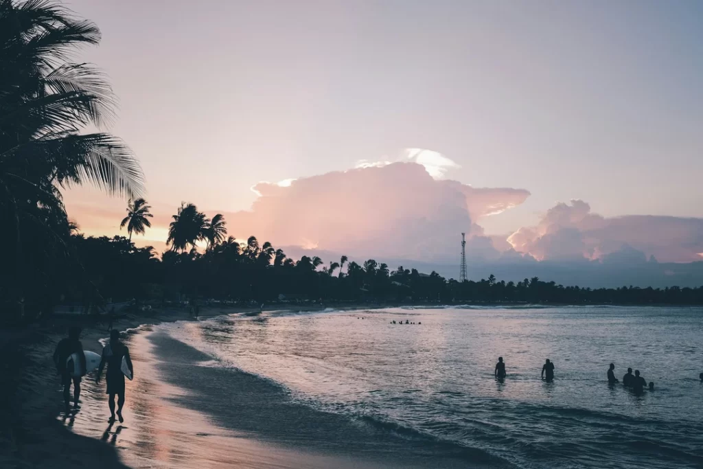 Arugam Bay Beach and Its Sunset